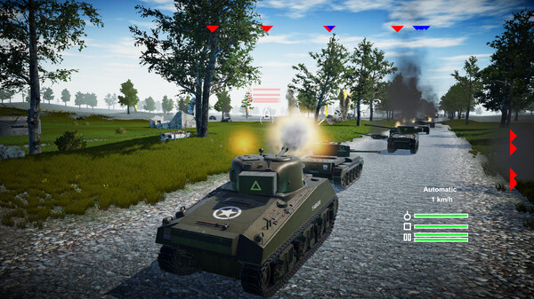 Screenshot z WWII: The Last Tiger