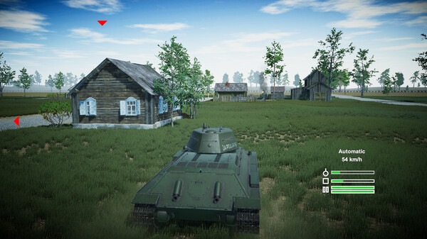 Screenshot z WWII: The Last Tiger