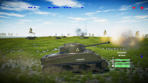 Screenshot z WWII: The Last Tiger