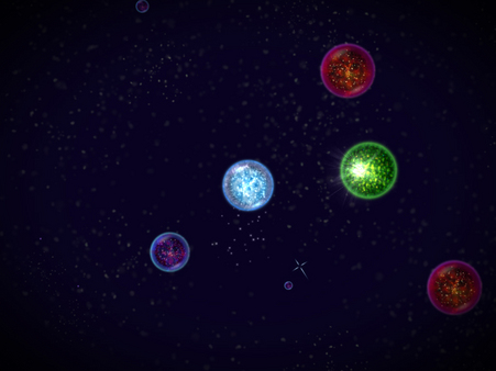 Screenshot z Osmos
