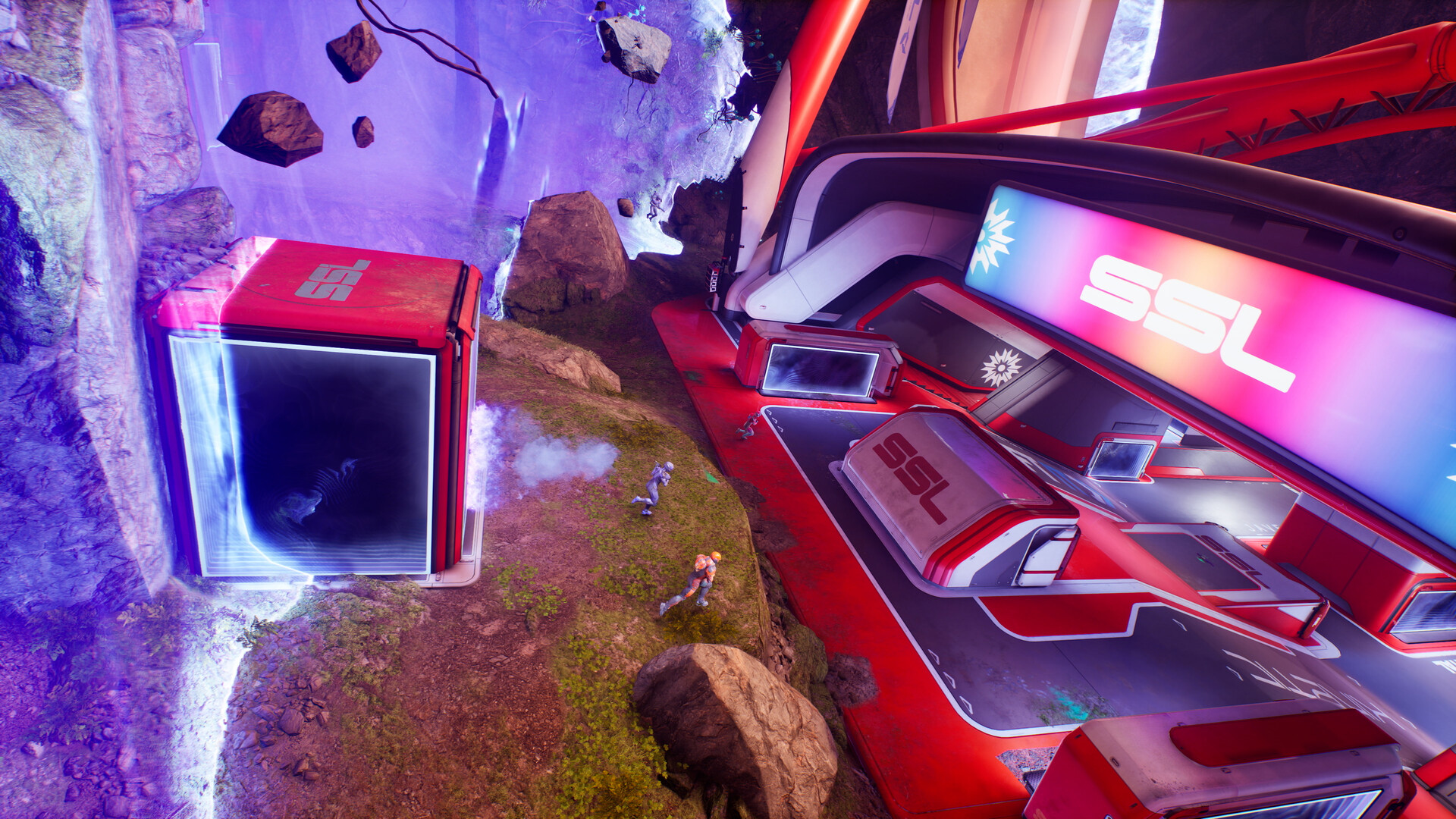 Screenshot of Splitgate 2 Beta