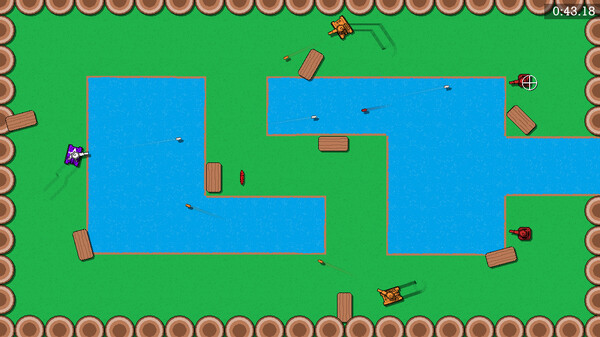 Screenshot z Rogue Tanks