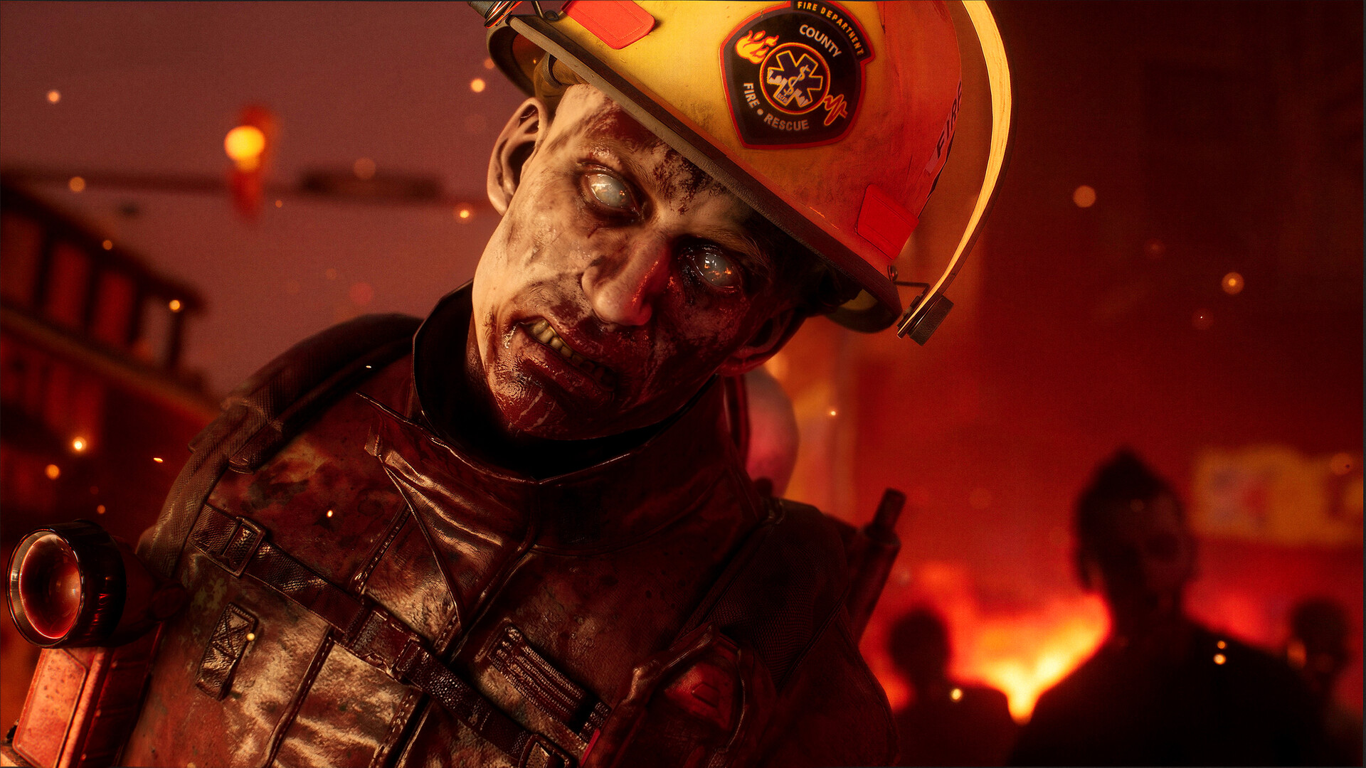 The infected in No More Room in Hell 2 still wear the uniforms of whoever they were before
