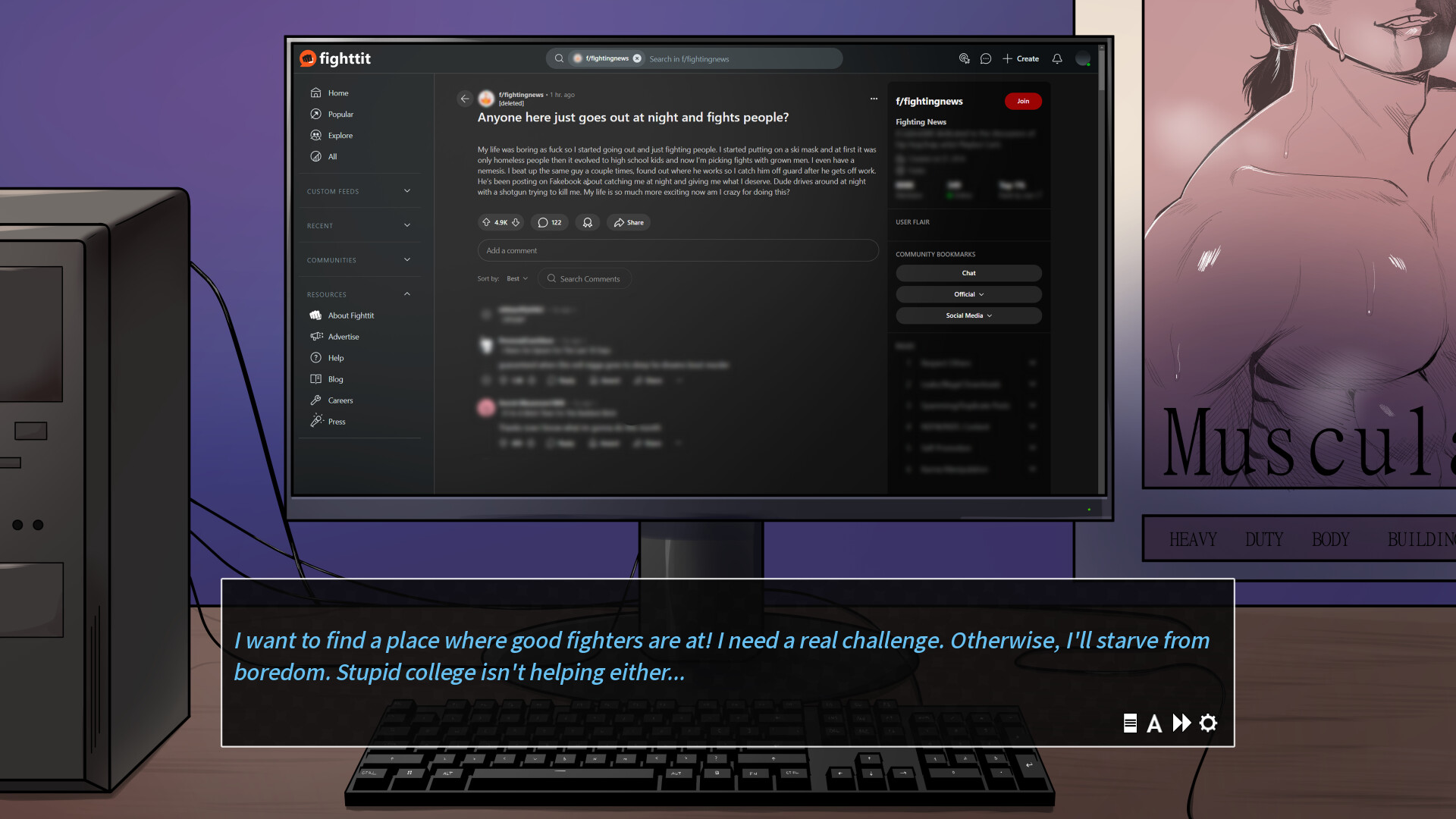 UnderGirl: Submission Path screenshot #12