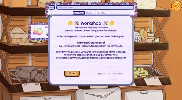 Screenshot z Cheese Party