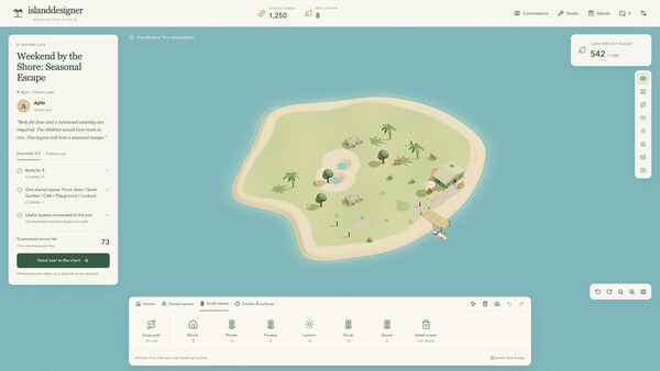 Скриншот 1 из игры Island Designer