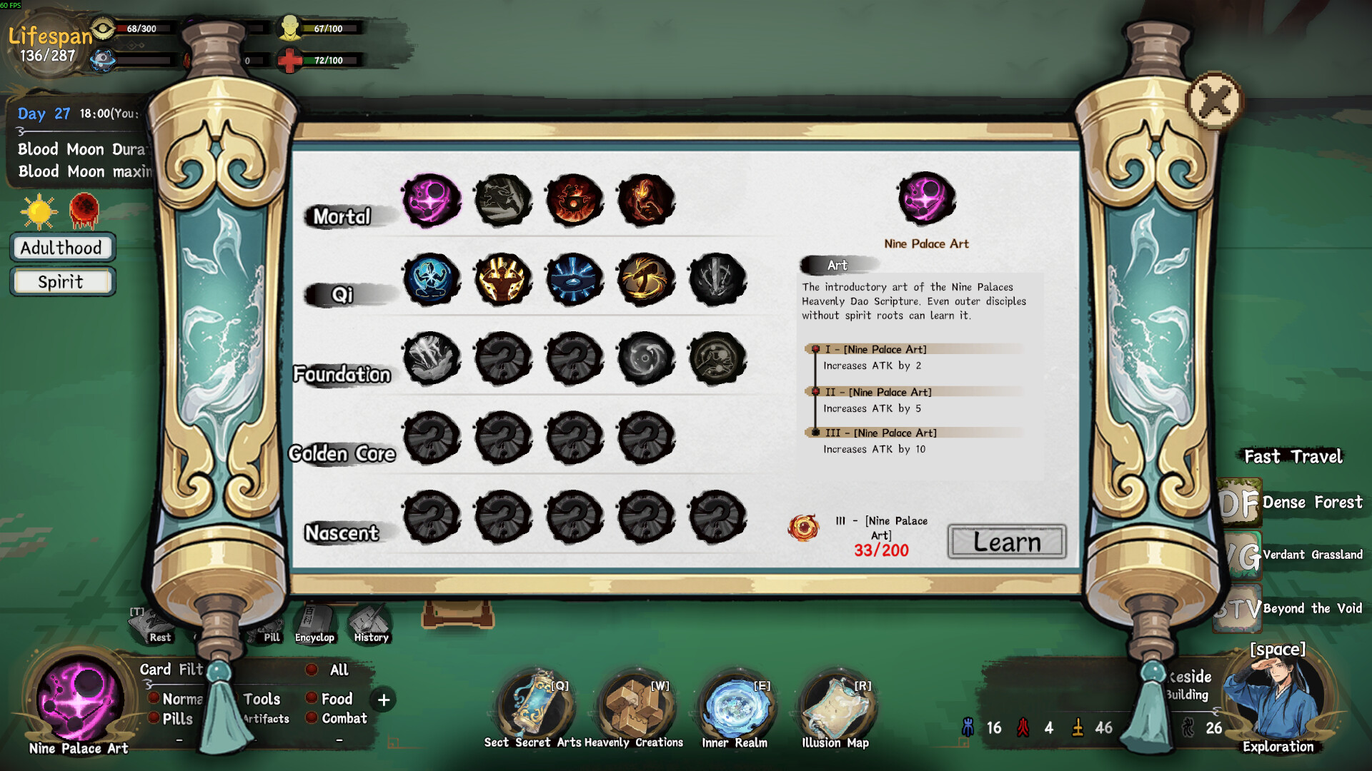 Cultivation Realm: Card Survival screenshot 10