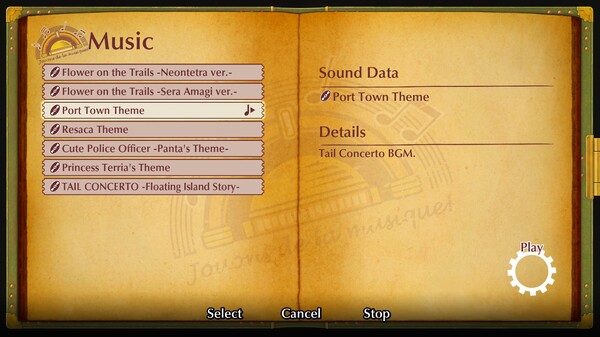Fuga: Melodies of Steel 2 - Tail Concerto Sound Pack