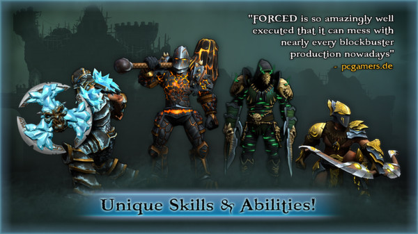 Screenshot z FORCED Deluxe Edition Content