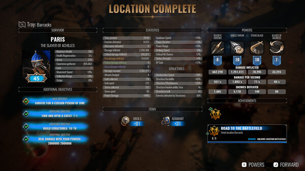 Achilles: Survivor 截图 12