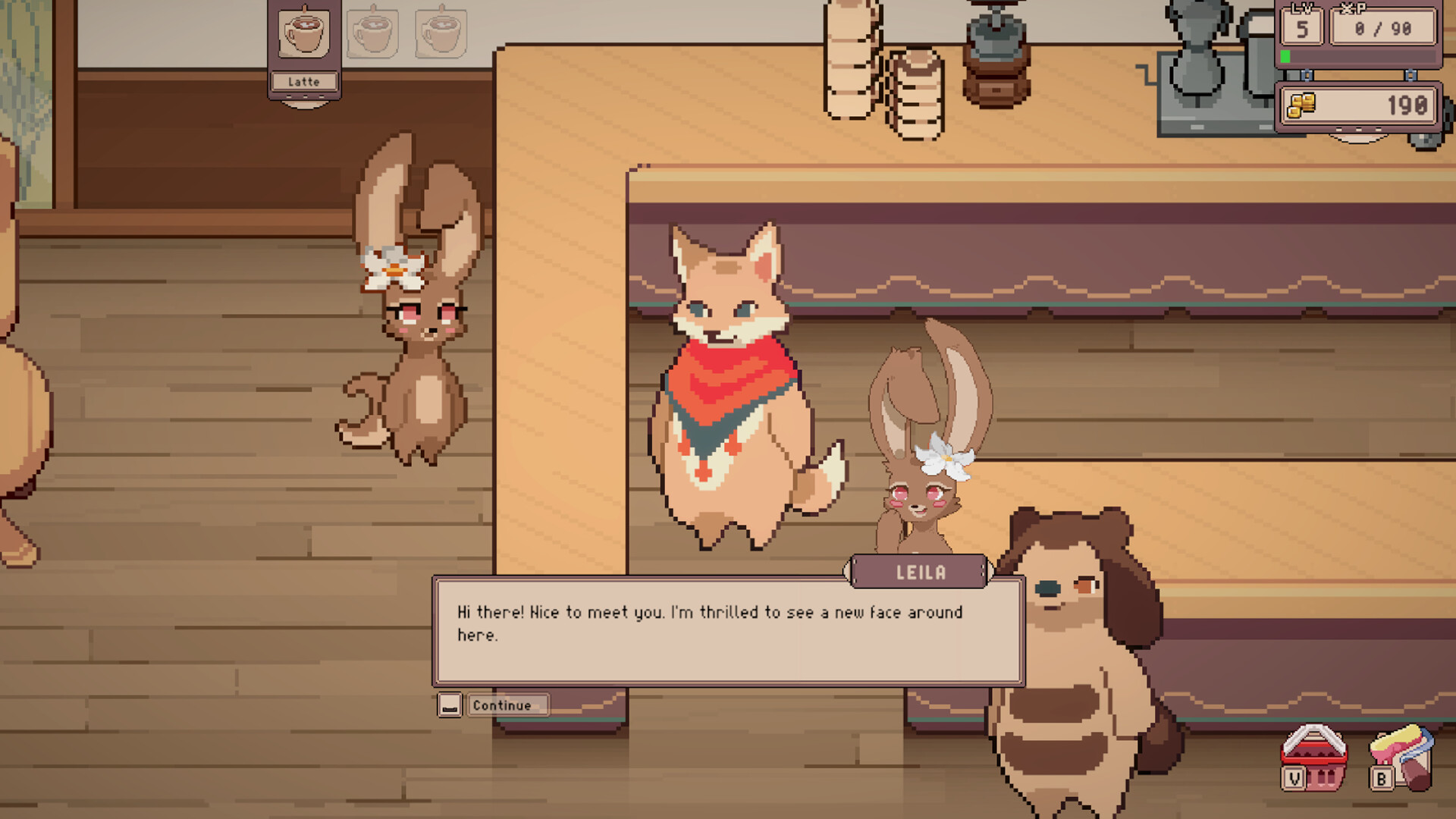 Tailside: Cozy Cafe Sim screenshot #1