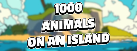 1000 ANIMALS ON AN ISLAND cover art