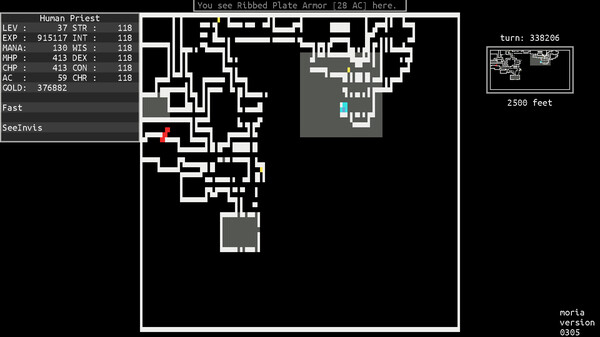 Скриншот из Mines of Moria (An Adventurer's Touch)