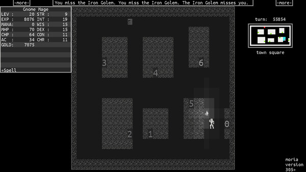 Скриншот из Mines of Moria (An Adventurer's Touch)