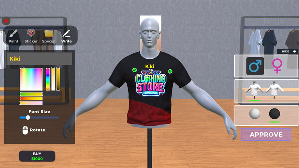 Clothing Store Simulator screenshot