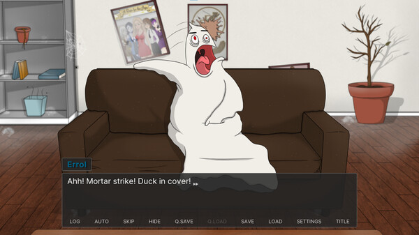 Interview with the Horny Ghost game for Linux 1