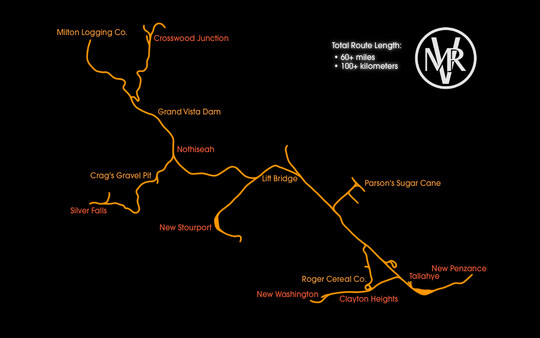 Trainz 2022 DLC - Milton Valley Railroad