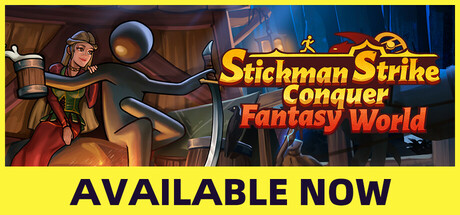 Stickman Strikes: Conquer Fantasy World header banner