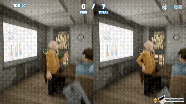 Find X :  Shoot the Difference in 4D video 3