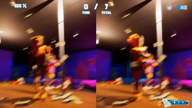Find X :  Shoot the Difference in 4D video 1