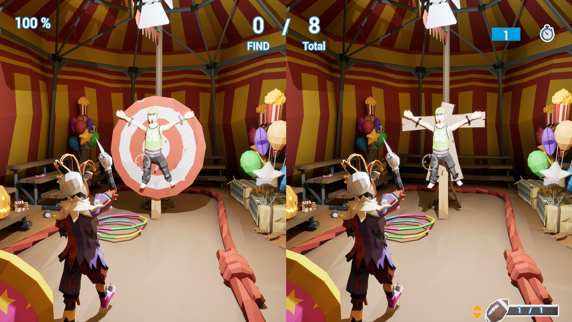 Find X : Shoot the Difference in 4D