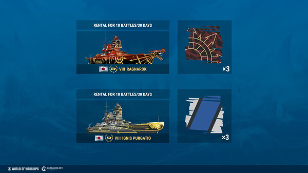 World of Warships × Warhammer 40,000: Free Pack