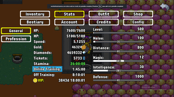 World of Solaria 2D MMORPG