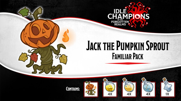 Idle Champions - Jack the Pumpkin Sprout Familiar Pack