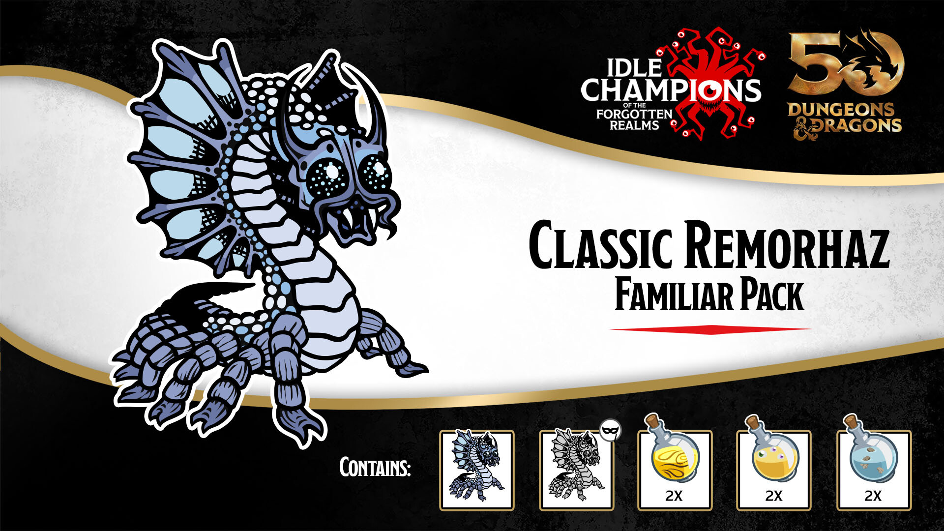 Idle Champions - Classic Remorhaz Familiar Pack