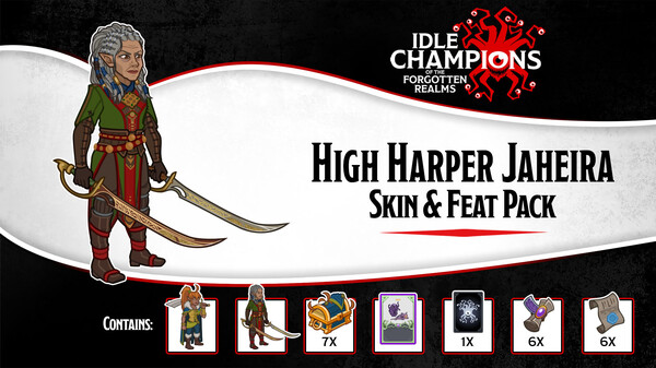 Idle Champions - High Harper Jaheira Skin & Feat Pack