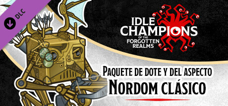 Paquete de dote y del aspecto Nordom clásico