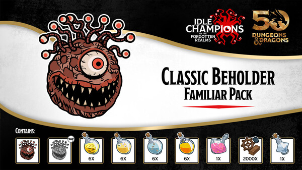 Idle Champions - Classic Beholder Familiar Pack