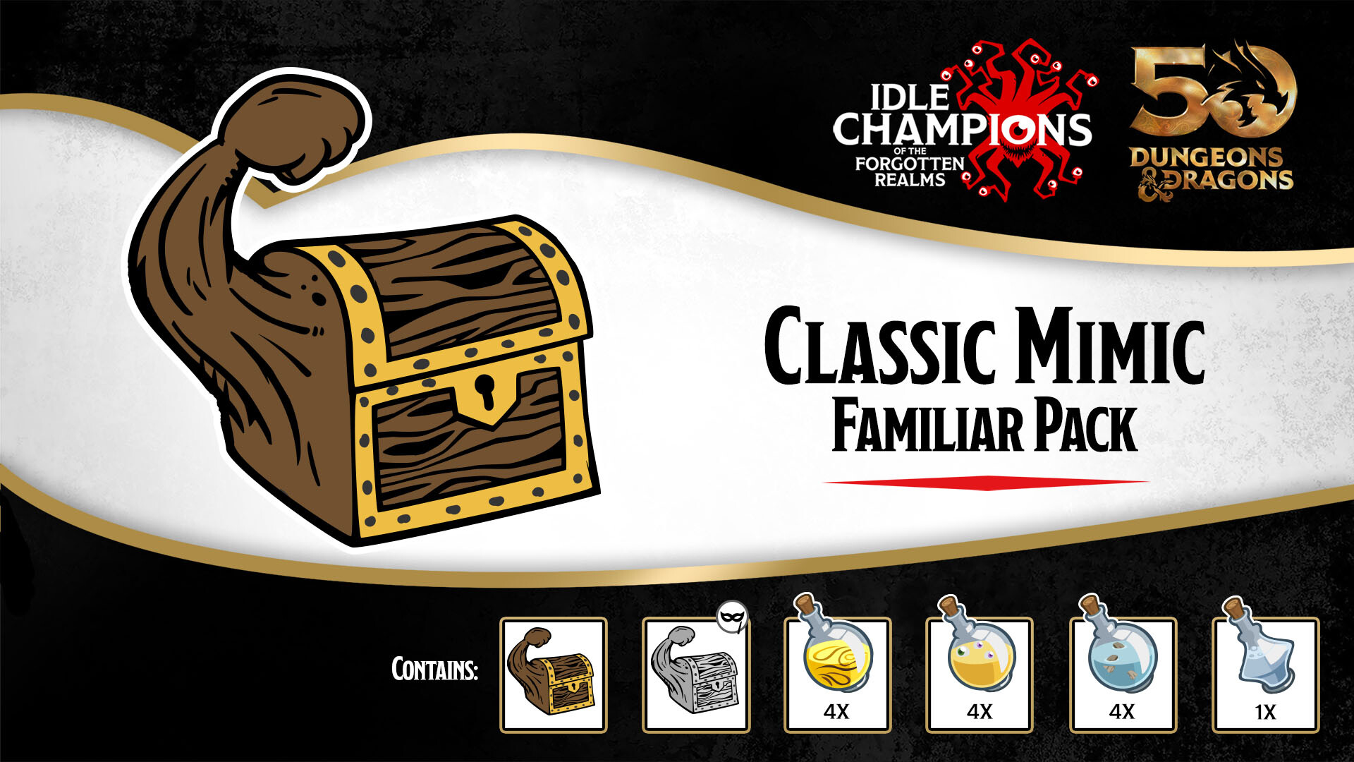 Idle Champions - Classic Mimic Familiar Pack Featured Screenshot #1