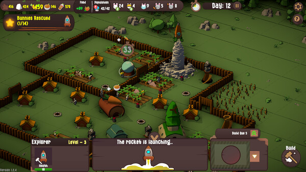 Screenshot z Bunny Bunker