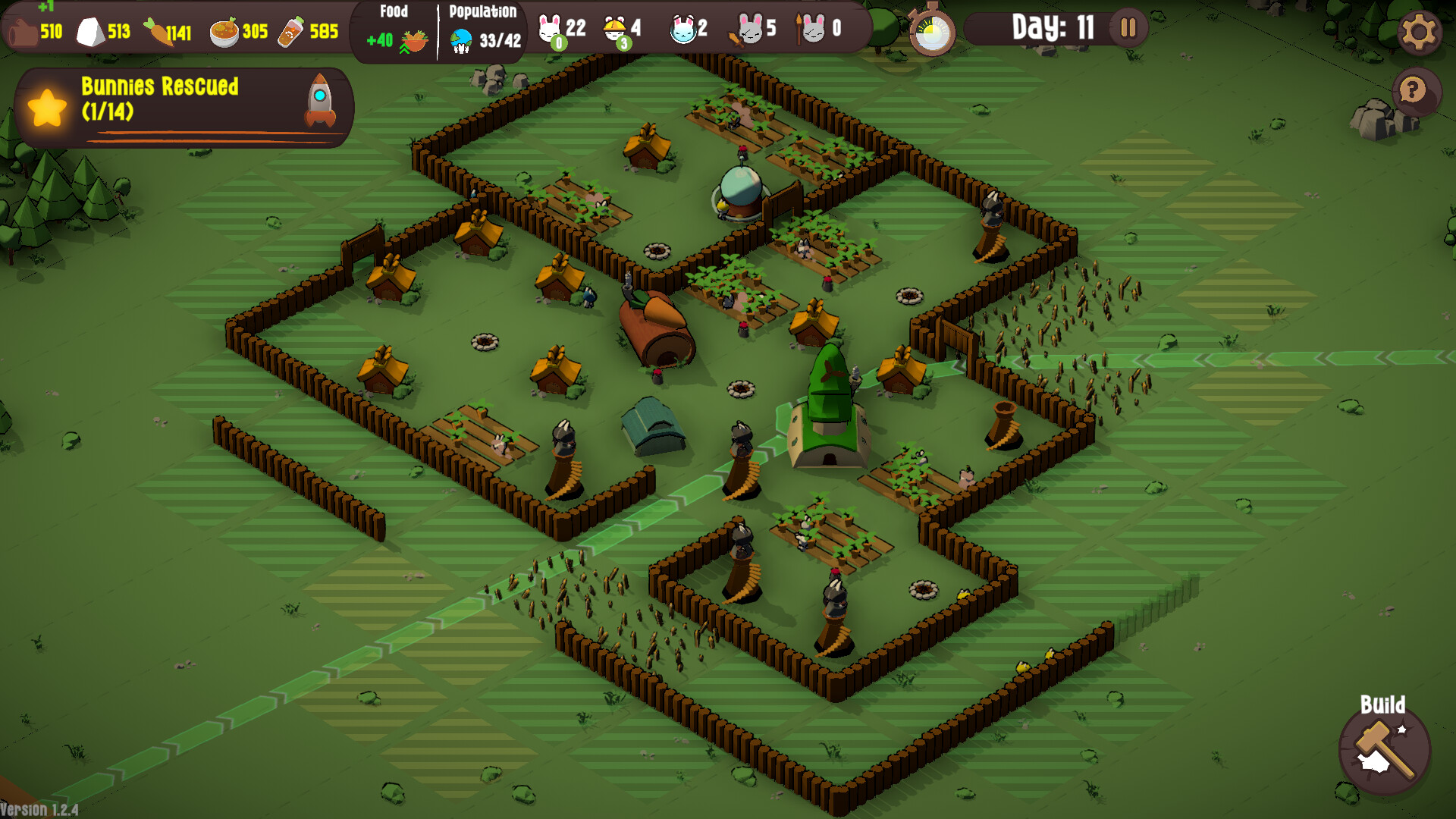 Bunny Bunker screenshot #2