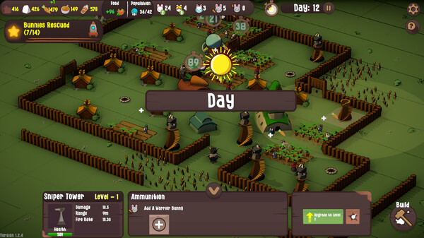 Screenshot z Bunny Bunker