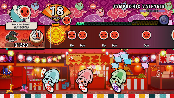 Taiko no Tatsujin: Rhythm Festival - Namco Game Music Pack