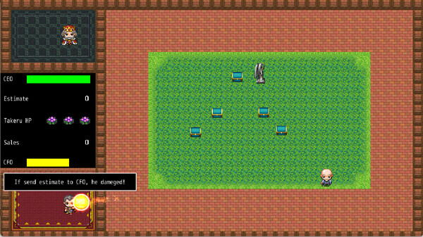 Sales employee Takeru-Kun