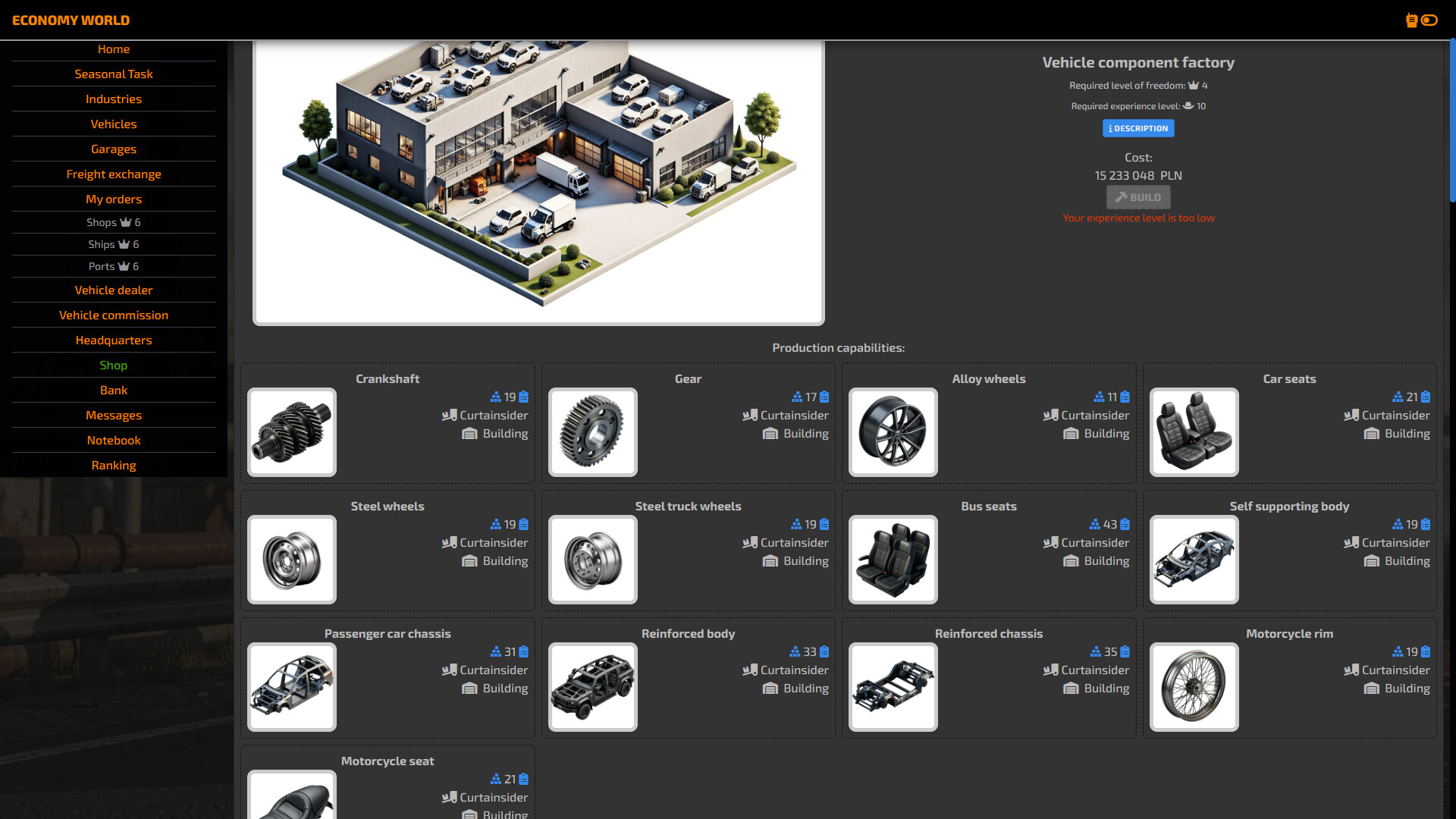 Economy World – Screenshot 13