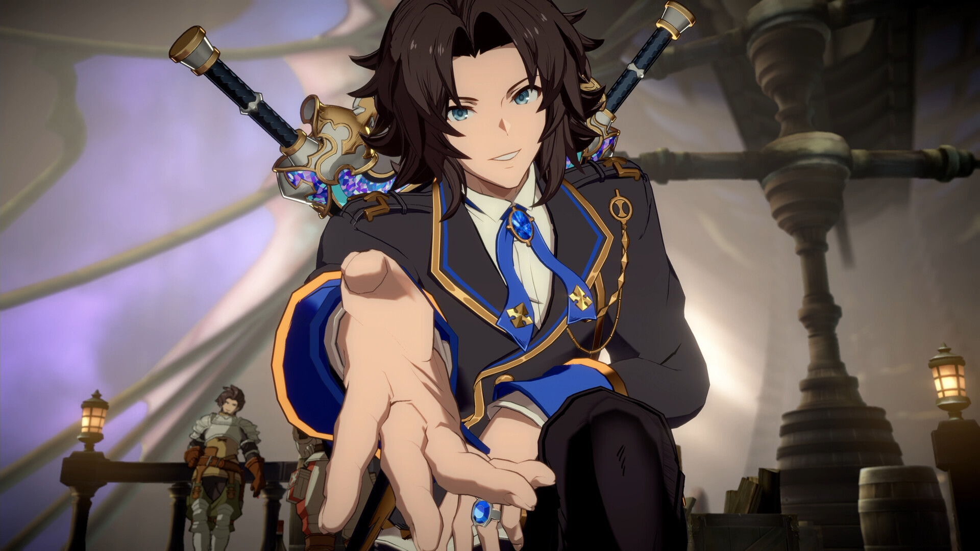 Granblue Fantasy Versus: Rising - Character Costume: Knight's Finery (Lancelot) Featured Screenshot #1