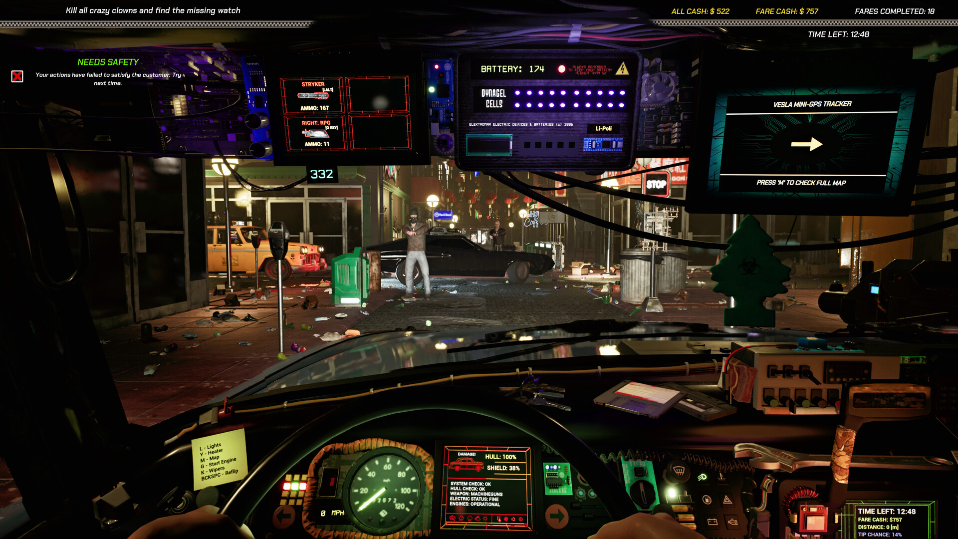 CyberTaxi: Lunatic Nights screenshot screenshot 11