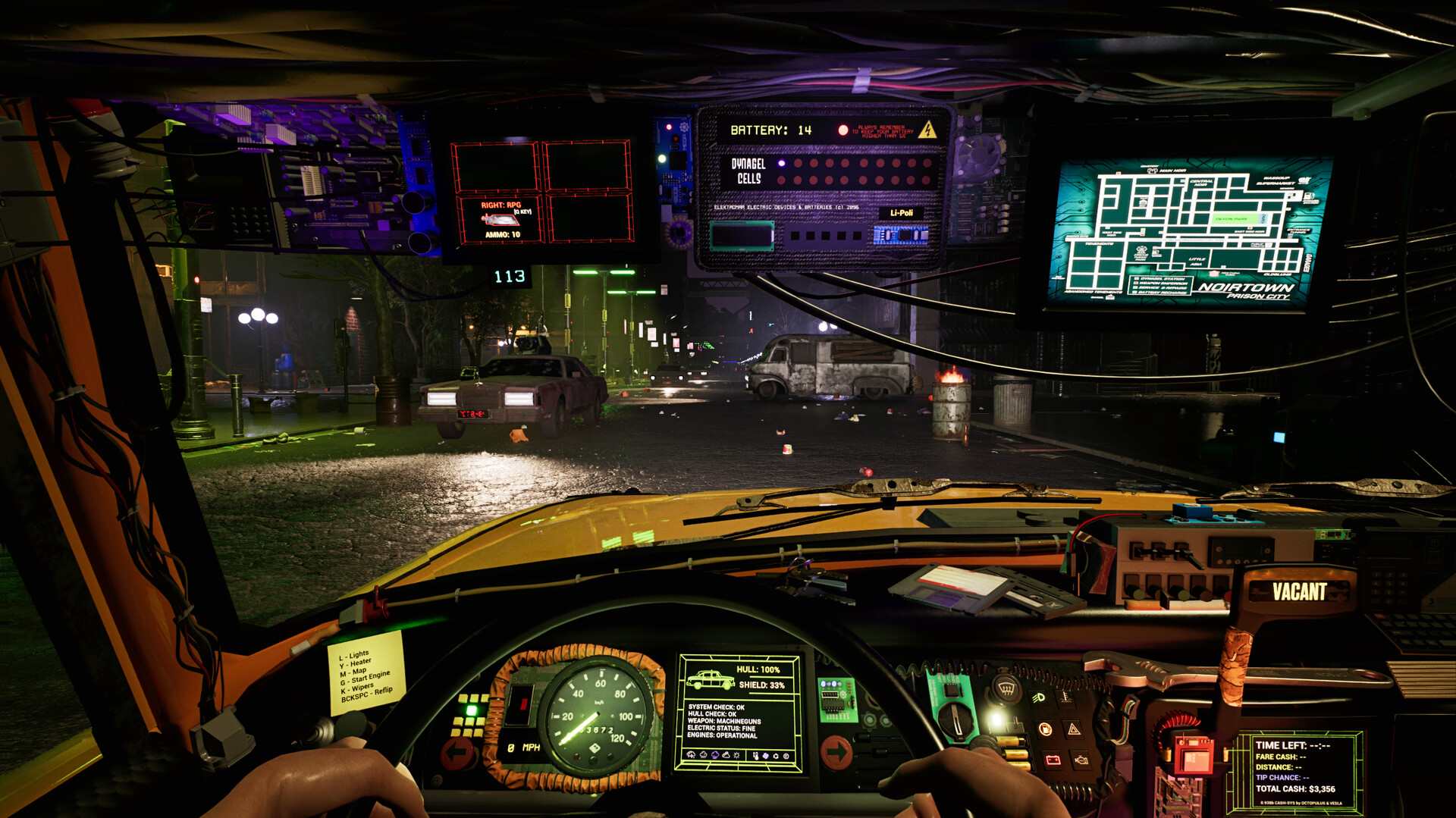 CyberTaxi: Lunatic Nights screenshot screenshot 7