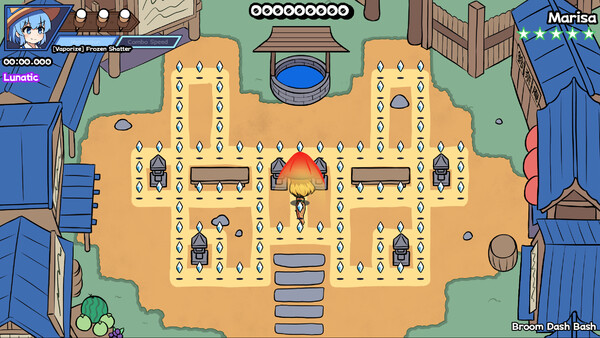 Screenshot z Touhou Danmaku Maze
