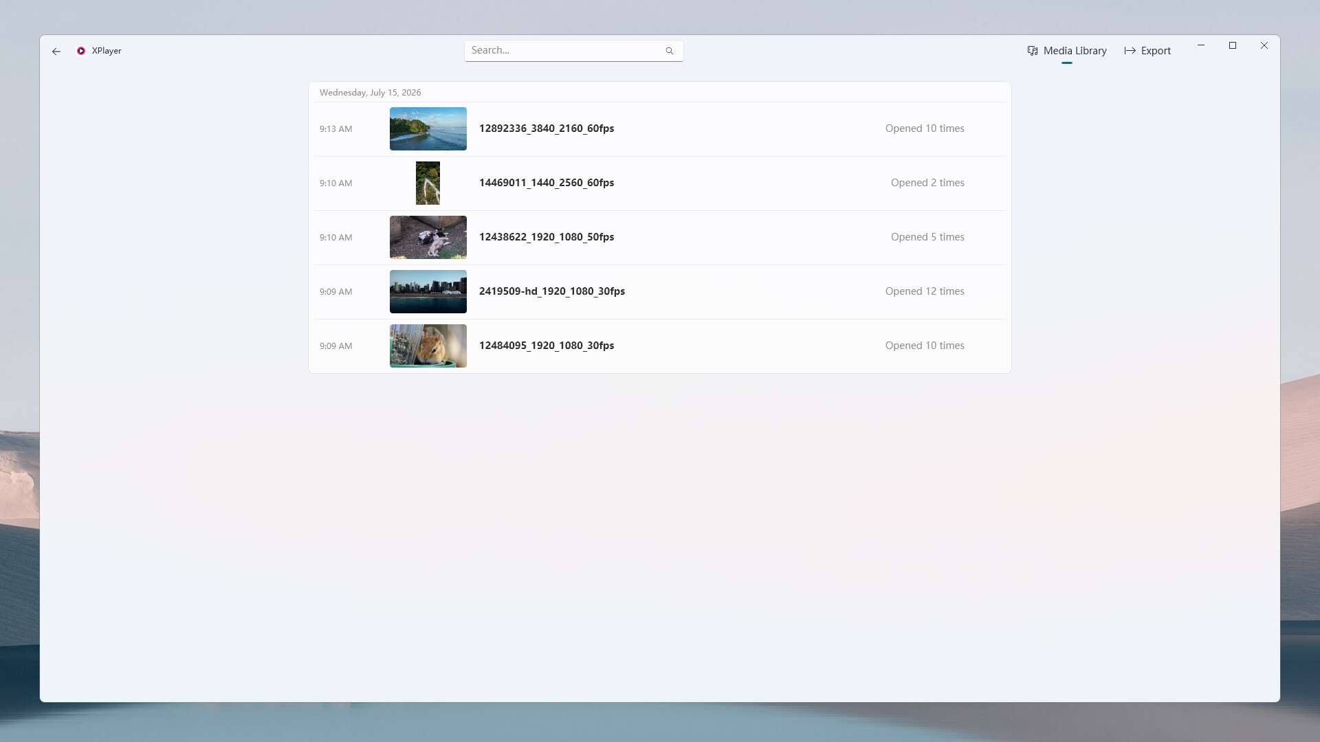 XPlayer screenshot 6