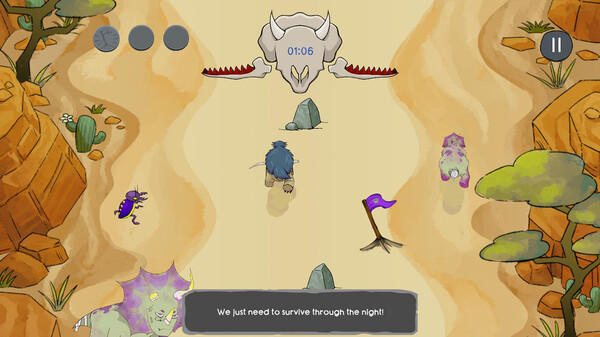Screenshot z Carpe Dino: Seize the Date