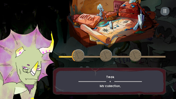 Screenshot z Carpe Dino: Seize the Date