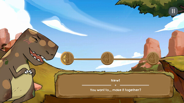 Screenshot z Carpe Dino: Seize the Date