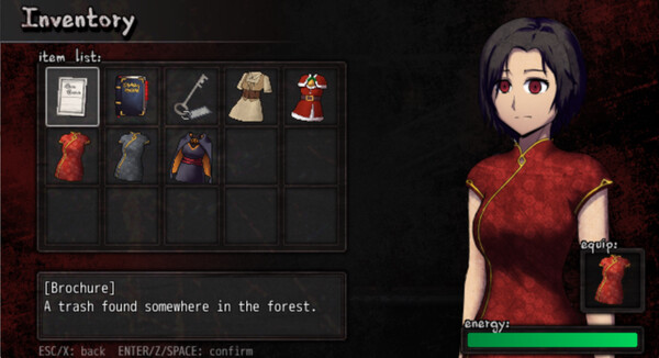 Cursed Mansion - Rose Qipao Costume screenshot 4