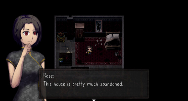 Cursed Mansion - Rose Qipao Costume screenshot 2