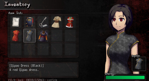 Cursed Mansion - Rose Qipao Costume screenshot 3